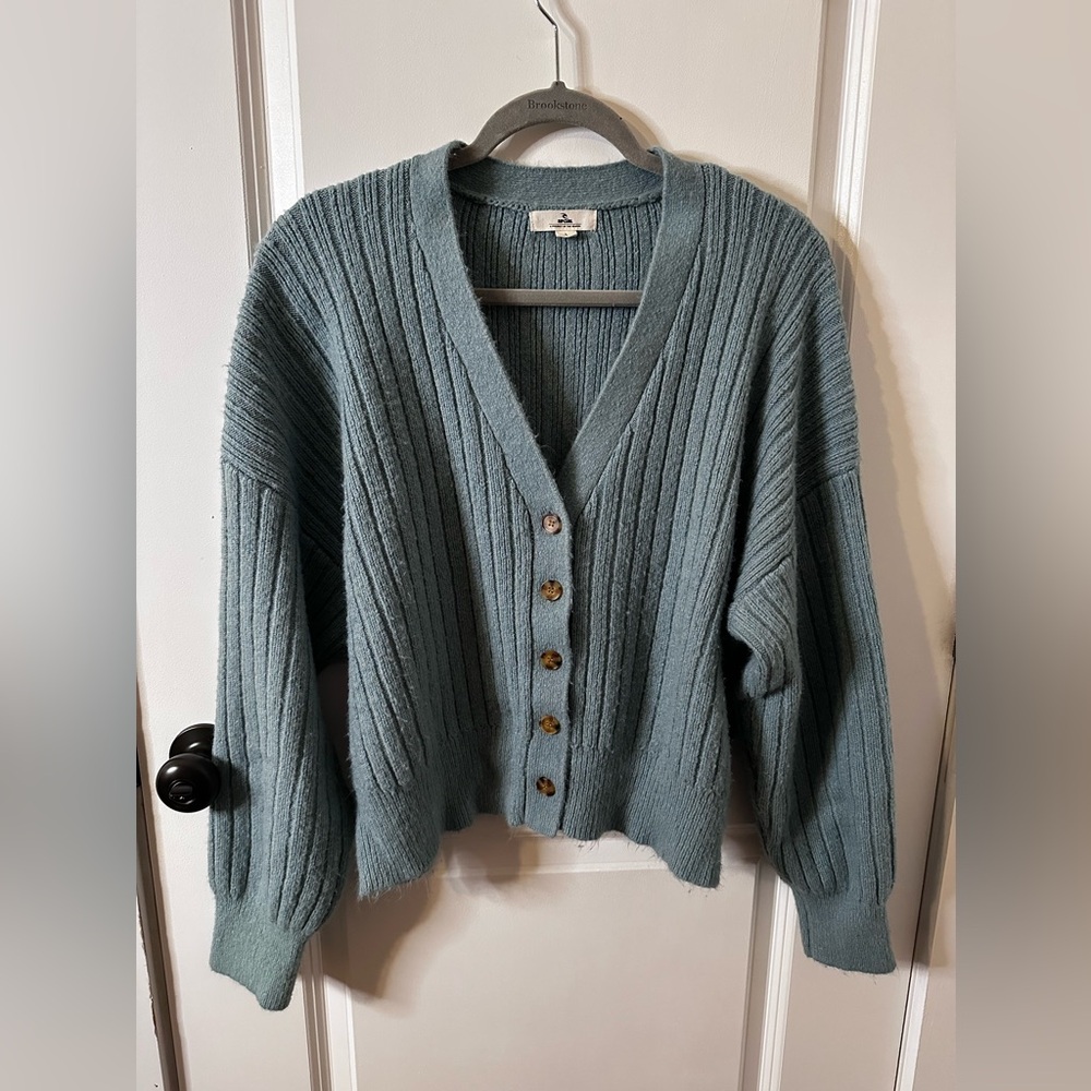 Rip Curl Afterglow Blue Knit Cardigan - Picture 6 of 7